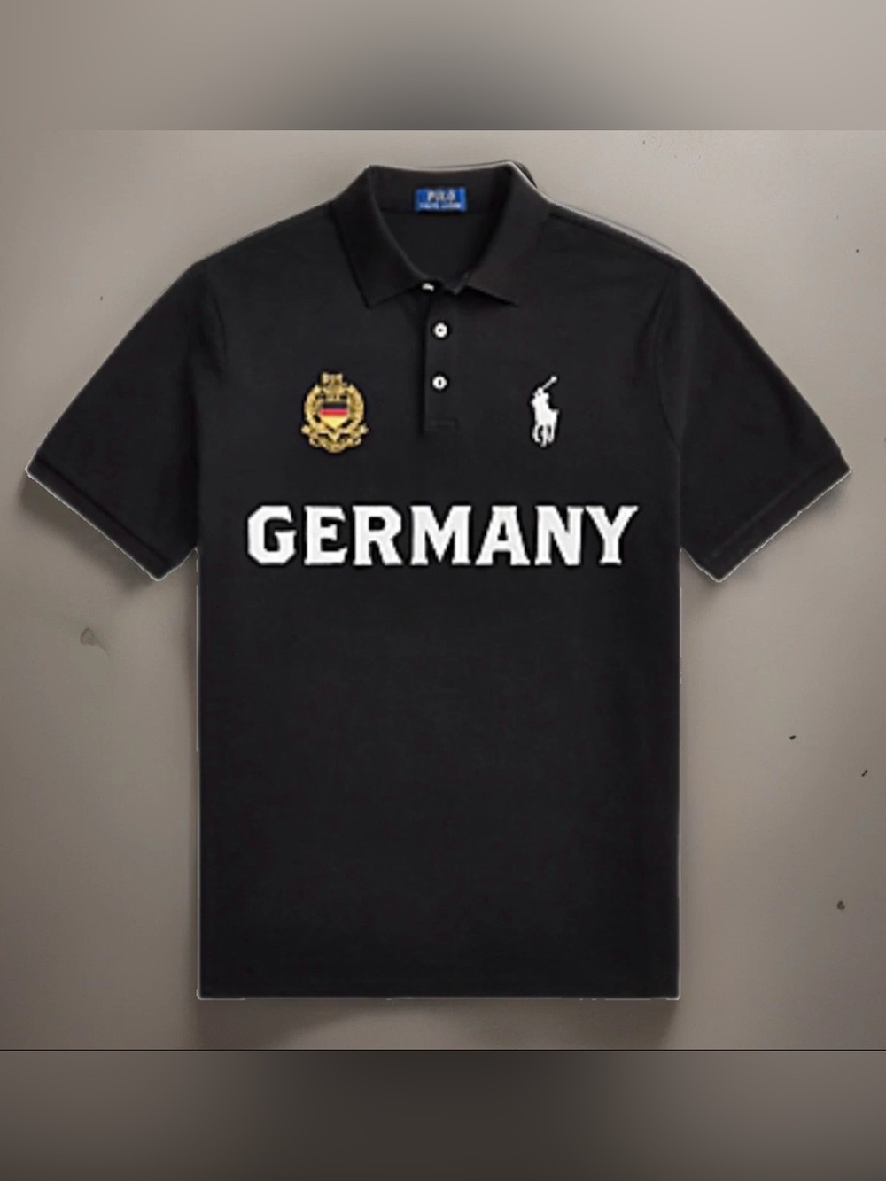 Polo Ralph Lauren Germany Crest 2026 World Cup Mesh Polo Shirt